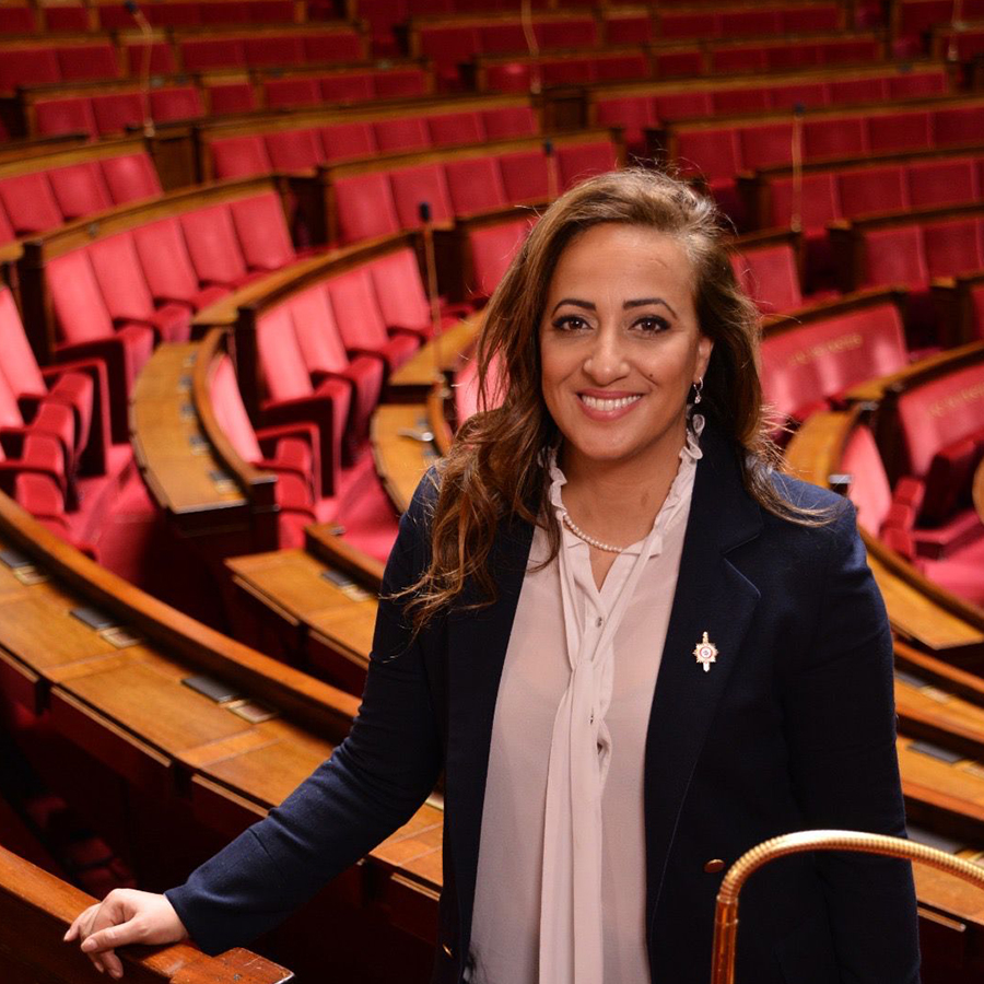 Amélia Lakrafi Member Of The French Parliament For The 10th Constituency Of French Citizens